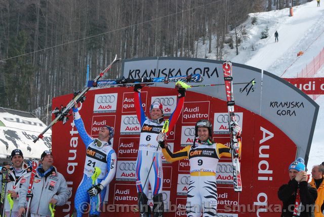 144 Giuliano Razzoli, Julien Lizeroux, Felix Neureuther
